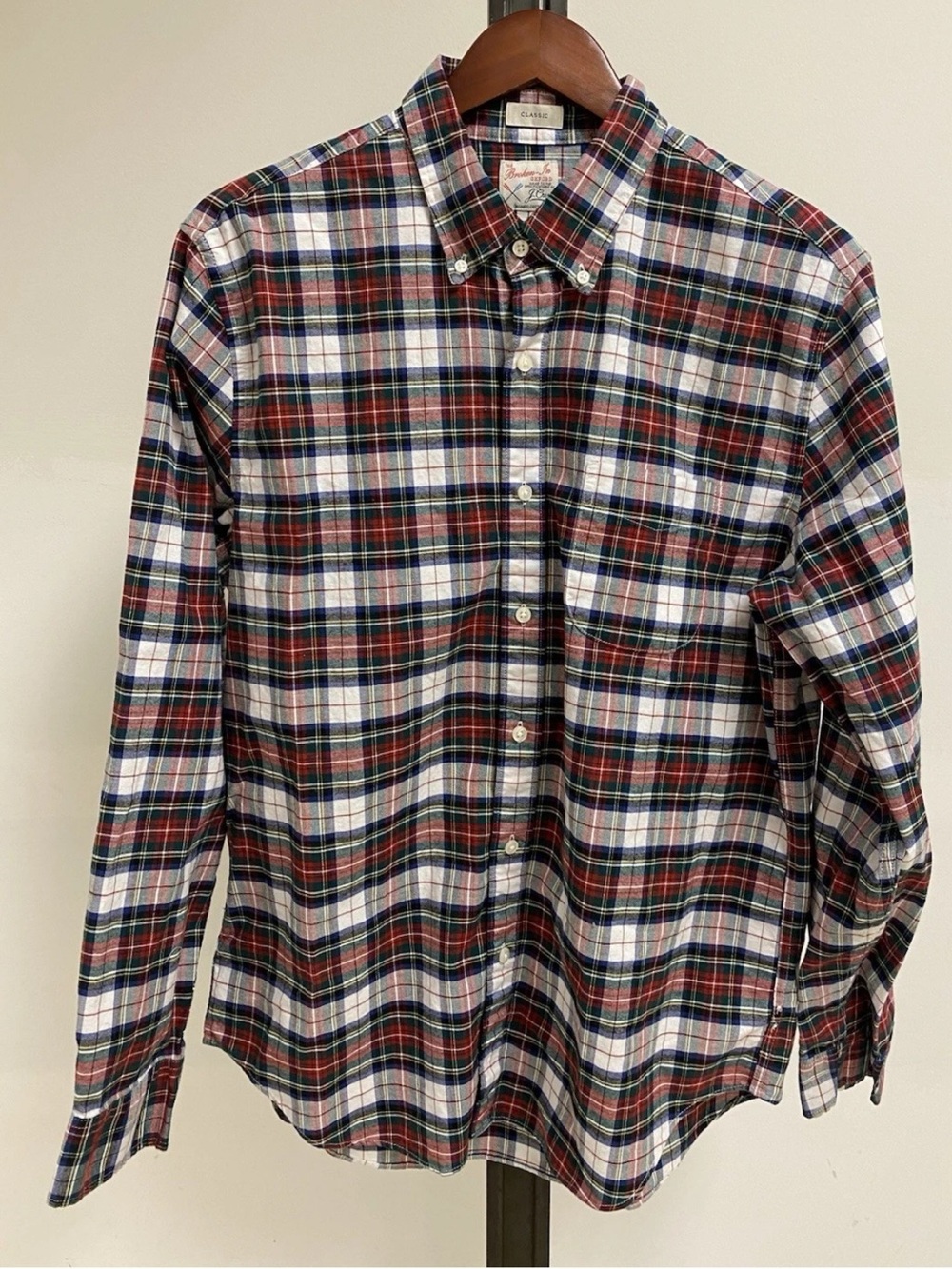 J. Crew Broken-in organic cotton oxford shirt